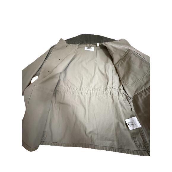 BUCK MASON Men’s Olive Marsh Fern High Desert Canvas Work Button Jacket Small - Picture 9 of 16